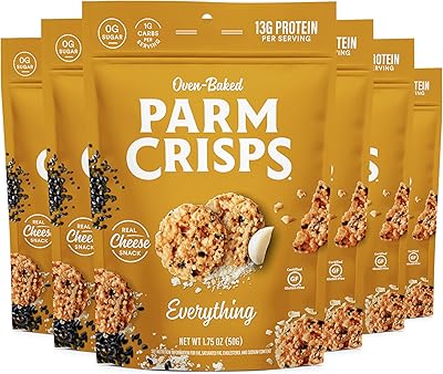 Parmcrisps - chips au fromage et au parm, faites simplement avec du vrai