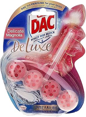 Nettoyant pour toilettes dac remblok deluxe magnolia 50 g parfum