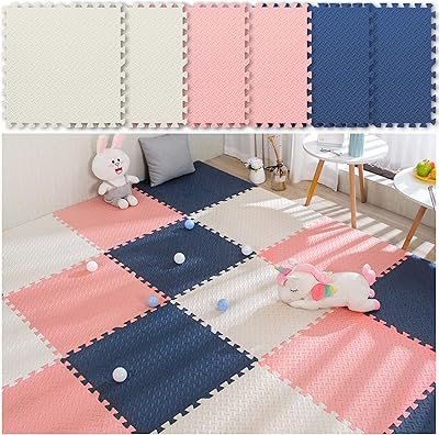 Tapis de jeu pour enfants en mousse eva épaisse et douce okooz®