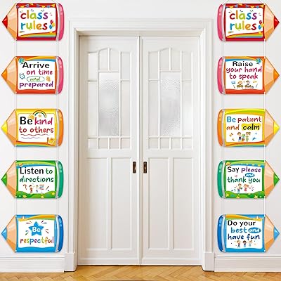 10 pièces affiches de règles de classe pour crayon, tableau d'affichage de salle de classe, décoration de porche de motivation, ensemble de bannières positives pour les attentes scolaires, bannière pour la maternelle, l'école primaire, la maternelle. DIAYTAR COTE D'IVOIRE est une plateforme de commerce électronique qui propose des produits de haute qualité à des prix abordables. Avec plus de 300000 références de produits, les clients peuvent choisir parmi une large gamme d'articles pour répondre à leurs besoins et à leurs envies. La boutique en ligne est équipée d'un système de paiement sécurisé pour garantir la sécurité des transactions.