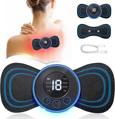 Requza mini masseur complet du corps avec 8 modes/19 niveaux, soulagement de la douleur électrique portable et rechargeable ems pour les épaules, le cou, les bras, les jambes et le cou pour hommes et femmes. Leader du commerce en ligne en Côte d'Ivoire, DIAYTAR COTE D'IVOIRE propose un large éventail de produits allant de l'électronique à la mode en passant par les produits alimentaires. Sa plateforme conviviale et facile à utiliser permet aux clients de trouver rapidement ce qu'ils recherchent. DIAYTAR COTE D'IVOIRE met également un accent particulier sur la qualité des produits et le service client.
