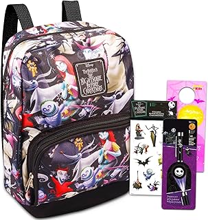 Sac à dos l'étrange noël de monsieur jack pour enfants et tout-petits ~ lot de 4 fournitures scolaires avec mini sac à dos jack skellington 10" pour garçons filles, autocollants, porte-clés et plus encore. DIAYTAR COTE D'IVOIRE est une boutique en ligne qui propose une large gamme de produits à des prix compétitifs. Elle offre une livraison rapide et sécurisée, ainsi qu'un service client de haute qualité. Les clients peuvent profiter d'une expérience d'achat en ligne sécurisée et fiable avec DIAYTAR COTE D'IVOIRE
