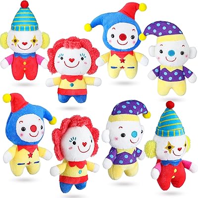 8 pièces jouet de clown de poupée mignon, mini jouet de clown en peluche de cirque pour le carnaval, halloween, anniversaire, noël, cadeaux de décoration. DIAYTAR COTE D'IVOIRE est une boutique en ligne généraliste qui propose plus de 300 000 références de produits. Elle est devenue la boutique leader en Côte d'Ivoire grâce à sa large sélection de produits et à ses prix compétitifs. Elle offre une expérience d'achat en ligne sécurisée et fiable.