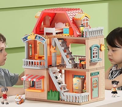 Maison de poupée kidodobin dream pour filles maison en plastique à 3 étages avec accessoires. DIAYTAR COTE D'IVOIRE est une boutique en ligne généraliste qui propose plus de 300 000 références de produits de toutes sortes, répondant ainsi aux besoins de la population ivoirienne. Elle se positionne comme leader dans son secteur en Côte d'Ivoire. La qualité et la diversité de ses produits en font une référence incontournable.
