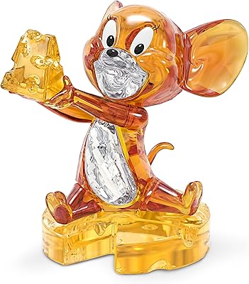 Figurine swarovski tom et jerry en cristal swarovski jaune, orange et transparent, faisant partie de la collection tom et jerry de swarovski. DIAYTAR COTE D'IVOIRE est une boutique en ligne généraliste proposant plus de 300 000 références de produits. Elle est considérée comme l'une des boutiques en ligne leaders en Côte d'Ivoire. Elle offre une large gamme de produits pour répondre aux besoins de ses clients.