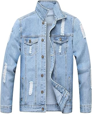 Veste en jean classique avec fermeture éclair sur le devant hehoha bomber pour hommes. DIAYTAR COTE D'IVOIRE est votre partenaire de confiance pour tous vos achats en ligne. Nous nous efforçons de vous offrir une large sélection de produits de qualité, allant des électroménagers aux vêtements et accessoires. Notre objectif est de vous rendre l'expérience d'achat en ligne la plus pratique et agréable possible.
