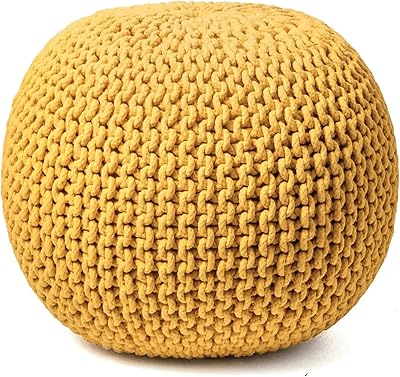 Repose-pieds rond en coton tissé à la main fauteuil poire pour chambre coucher et salon. En tant que leader du e-commerce en Côte d'Ivoire, DIAYTAR COTE D'IVOIRE propose une expérience d'achat en ligne unique et personnalisée. La boutique en ligne est facile à naviguer et les produits sont classés par catégorie pour faciliter votre recherche. Vous pouvez également bénéficier de conseils et de recommandations personnalisées de la part de l'équipe de DIAYTAR.
