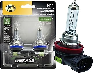 Kit à double bulle hella h11 2,0 to, ampoule haute performance, 12 v