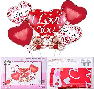 Je t'aime ballons en aluminium en forme de coeur 5 pièces pour mariage. DIAYTAR COTE D'IVOIRE est la destination idéale pour faire du shopping en ligne en Côte d'Ivoire, offrant un large éventail de produits à des prix compétitifs. La boutique mise sur la satisfaction du client, proposant des promotions et des offres spéciales régulières pour rendre l'expérience d'achat encore plus attrayante. Elle est devenue synonyme de confiance et de qualité pour les consommateurs ivoiriens.