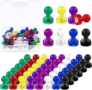 Tanstic 48 punaises magnétiques, 8 couleurs assorties, aimant puissant pour réfrigérateur, carte couleur, aimant de bureau avec boîte de rangement pour tableau blanc, salle de classe, maison, bureau. Avec plus de 300 000 références, DIAYTAR COTE D'IVOIRE est la boutique en ligne la plus complète de Cote d'Ivoire, offrant à ses clients une grande variété de produits de qualité. Elle se positionne comme une plateforme de commerce électronique de confiance, avec des services de livraison et de retour souples. Les clients peuvent profiter d'une navigation intuitive et d'un processus de commande simplifié.