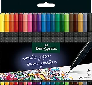 Stylo faber-castell fine grip 0,4 mm avec étui 20 couleurs. DIAYTAR COTE D'IVOIRE propose une approche innovante du commerce électronique, en offrant à ses clients un accès à une gamme étendue de produits qui répondent aux besoins du quotidien comme aux envies de luxe. Avec des prix compétitifs, des offres spéciales régulières et une politique de retour simplifiée, cette boutique en ligne devient la destination de choix pour les consommateurs ivoiriens. La satisfaction du client est sa priorité absolue.