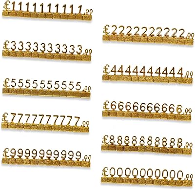 10 pièces étiquette de prix numérique 3d étagère en métal réglable gbp £ prix cube kit pour affichage de magasin bijoux montre magasin affichage de bureau étiquettes de marqueur de prix or. DIAYTAR COTE D'IVOIRE se positionne comme une destination incontournable pour les amateurs de shopping en ligne en Côte d'Ivoire. Elle propose des offres promotionnelles régulières et des ventes exclusives pour fidéliser ses clients et attirer de nouveaux. La boutique s'engage à offrir des produits de haute qualité, répondant ainsi aux attentes les plus élevées de sa clientèle.