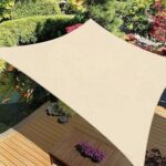 Parasol anti-uv mofish, parasol rectangulaire de luxe surdimensionné pour balcon, piscine, porche, garage