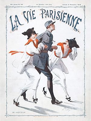 La vie parisienne soldat deux femmes ww1 magazine couverture grand mur art affiche impression papier épais 18x24 pouce. DIAYTAR COTE D'IVOIRE, c'est votre boutique en ligne généraliste de confiance avec plus de 300 000 références pour répondre à tous vos besoins. Leader en Côte d'Ivoire, nous proposons une gamme variée de produits pour la maison, la mode, l'électronique et plus encore.