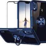 Coque de protection huawei p20 lite/nova 3e avec verre trempé, silicone souple