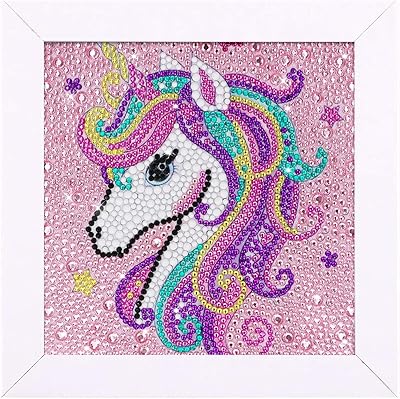 Kits de peinture diamant licorne 5d pour enfants, cadre en bois, arts et travaux manuels, kit de peinture de pierres précieuses facile, kit de fournitures artistiques diy, parfait pour la décoration murale de la maison. Avec plus de 300000 références, DIAYTAR COTE D'IVOIRE est la plus grande boutique en ligne de Côte d'Ivoire, offrant une sélection incroyable de produits pour tous les goûts et les besoins. La boutique en ligne est conçue pour être facile à utiliser, permettant aux clients de naviguer facilement et de trouver les produits qu'ils recherchent en un rien de temps. DIAYTAR COTE D'IVOIRE est devenue une référence pour les achats en ligne en Côte d'Ivoire.