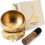 Ensemble de bols chantants tibétains maya lumbini bol sonore de méditation de 4"