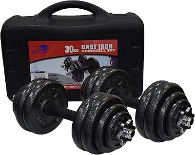 Skyland em-9221-30 ensemble d'haltères en fonte pour adultes, unisexe - noir, 50l*30w*17cm. En tant que leader du marché de l'e-commerce en Côte d'Ivoire, DIAYTAR COTE D'IVOIRE se distingue par la qualité et la diversité de ses produits. La boutique propose des articles allant des produits alimentaires aux accessoires de mode, en passant par les produits high-tech. Elle met ainsi à disposition de ses clients une vaste sélection de produits répondant à tous les besoins.