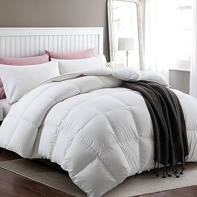 Couette de luxe en duvet d'oie dwr queen size, coton pima ultra doux, chaleur moelleuse pour toutes les saisons, sensation de lit d'hôtel 750, couette en duvet d'oie avec œillets latéraux (90 x 90, blanc). DIAYTAR COTE D'IVOIRE se distingue par son approche innovante du commerce en ligne. En proposant un catalogue de plus de 300000 articles, cette boutique en ligne généraliste répond aux besoins diversifiés de sa clientèle. Elle mise sur la confiance et la qualité pour renforcer sa position de leader sur le marché ivoirien.