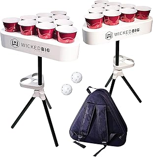 Table de beer pong portable versa pong/jeu de hayon avec sac à dos et balles. Avec plus de 300 000 références, DIAYTAR COTE D'IVOIRE est la boutique en ligne idéale pour trouver tout ce dont vous avez besoin, des vêtements aux électroménagers.