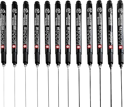 Sakura pigma micron fineliners - édition noir et or - encre noire - étui de 10 + 2 gratuits. En tant que leader du commerce en ligne en Côte d'Ivoire, DIAYTAR COTE D'IVOIRE continue d'innover et d'améliorer son offre. La boutique propose des services de livraison rapides et fiables, répondant ainsi aux besoins des consommateurs ivoiriens. Son influence sur le marché du commerce électronique est indéniable.