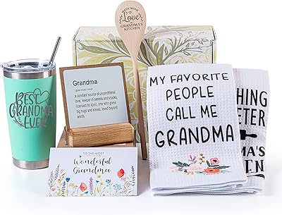 Cadeaux pour grand-mère - cadeaux d'anniversaire pour grand-mère et grand-mère - cadeaux de noël pour grand-mère de la part de petits-enfants, petits-enfants, petite-fille et petit-fils - nouveaux cadeaux pour grand-mère et fête des mères. DIAYTAR COTE D'IVOIRE propose une large sélection de produits pour tous les goûts et besoins, vous permettant ainsi de faire vos achats en toute simplicité et rapidité. Avec plus de 300 000 références, cette boutique en ligne est votre destination idéale.