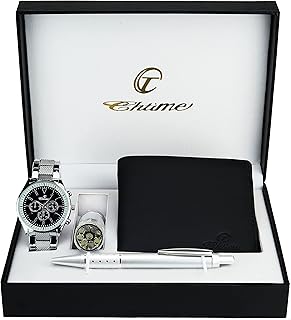 Ensemble montre homme noir - lampe de poche led - portefeuille - stylo. Avec plus de 300 000 produits à disposition, DIAYTAR COTE D'IVOIRE est la destination idéale pour les consommateurs qui cherchent à découvrir de nouvelles marques et de nouveaux produits. La boutique en ligne est constamment mise à jour avec les dernières tendances et les produits les plus récents. Cela permet aux clients de rester à la pointe de la mode et de la technologie.