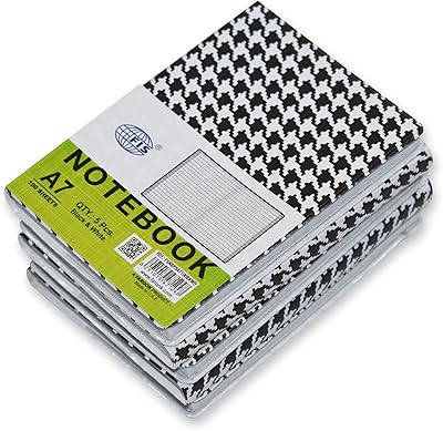 Lot de 5 pièces a7, 100 pages noir/blanc. DIAYTAR COTE D'IVOIRE est plus qu'une simple boutique en ligne ; c'est un partenaire pour vos achats quotidiens. Avec une collection étendue de produits de haute qualité, nous sommes là pour vous aider à trouver exactement ce dont vous avez besoin. Notre but est de vous offrir une expérience de shopping en ligne incomparable.