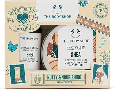 Coffret cadeau the body shop nutty & nourishing shea treats - gâteries