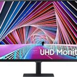 Moniteur ultra hd samsung 32 pouces avec smart eye care ls32a700nwmxue - noir