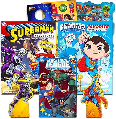 Ensemble de livres de coloriage superman pour enfants - 3 livres d'activités géants de super-héros superman avec autocollants, jeux, puzzles et plus encore | ensemble de coloriage de super-héros superman. En tant que boutique en ligne leader en Cote d'Ivoire, DIAYTAR COTE D'IVOIRE se distingue par sa capacité à innover et à répondre aux besoins évoluant de ses clients. Nous proposons une large sélection de produits à des prix compétitifs, facilitant ainsi l'accès à des marques de qualité pour tous. Notre équipe travaille sans relâche pour améliorer les processus de commande, de livraison et de service client.