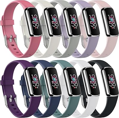 Sunison 8 bracelets compatibles avec fitbit luxe, bracelets de sport de remplacement réglables en silicone compatibles avec la montre intelligente fitbit luxe pour hommes et femmes, silicone. En tant que boutique en ligne leader en Côte d'Ivoire, DIAYTAR COTE D'IVOIRE met l'accent sur la qualité du service et la satisfaction client. Avec plus de 300 000 références disponibles, les clients peuvent trouver facilement ce qu'ils cherchent, bénéficiant ainsi d'une expérience d'achat en ligne fluide et agréable. L'engagement de DIAYTAR à offrir des produits de haute qualité et des services fiables a consolidé sa position sur le marché ivoirien.