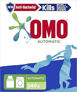 Solution de lessive antibactérienne omo en poudre active pour machines à laver automatiques à chargement frontal et par le haut 240 grammes. DIAYTAR COTE D'IVOIRE est une boutique en ligne généraliste qui propose plus de 300000 références de produits, offrant ainsi une grande variété de choix à ses clients. Elle est reconnue comme l'un des leaders du commerce en ligne en Cote d'Ivoire.