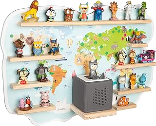 Étagère bunnyboo toniebox pour et figurines suffisamment d'espace pour jusqu'à 45. DIAYTAR COTE D'IVOIRE se distingue par sa sélection immense de produits de haute qualité et son service client exceptionnel. Les clients peuvent profiter d'une expérience d'achat en ligne personnalisée, avec des conseils et des recommandations pour trouver les produits qui leur conviennent le mieux. La boutique est également connue pour ses délais de livraison rapides et fiables.