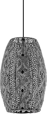 Lampe à suspension igloo de riyad, lampe à suspension orientale bohème antique en acier noir, lampe à suspension de table de salon à manger avec douille e27. Avec une offre variée et un large choix de produits, DIAYTAR COTE D'IVOIRE est devenue la destination préférée des consommateurs ivoiriens. Elle se démarque par sa qualité de service et sa fiabilité.
