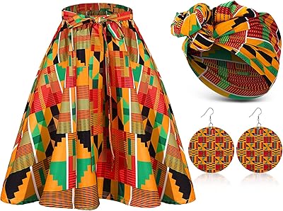 Ensemble 3 pièces pour femmes ankara, tenue africaine traditionnelle, imprimé africain, jupe dashika décontractée, bohème, imprimé africain, couvre-chef, écharpe, boucles d'oreilles pendantes, polyester, boucles d'oreilles en cristal. Diaytar Côte d'Ivoire est une boutique en ligne généraliste qui propose une large gamme de produits, allant des produits alimentaires aux accessoires de mode. Avec une équipe de professionnels dédiés, Diaytar Côte d'Ivoire garantit une expérience de shopping en ligne sans souci. Les clients peuvent profiter de promotions régulières et de prix compétitifs.