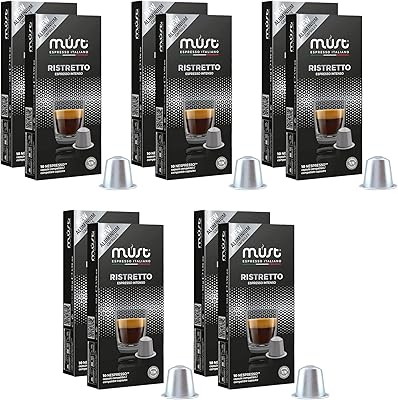Mast 100 capsules de café en aluminium 100% recyclables indéfiniment densité