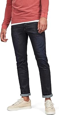 Jean slim d-stack pour homme, 5 poches, bleu (med. 9118-071), 28w