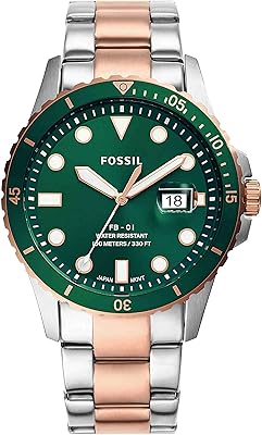 Montre à quartz fossile, montre décontractée pour hommes inspirée de la plongée en acier inoxydable fb-01. DIAYTAR COTE D'IVOIRE est plus qu'une simple boutique en ligne ; c'est un partenaire de confiance pour les consommateurs qui cherchent des produits de qualité à des prix compétitifs. Avec une équipe dédiée et une logistique efficace, DIAYTAR COTE D'IVOIRE assure des livraisons rapides et fiables, réduisant ainsi les temps d'attente pour les clients. Cette approche lui a valu une loyauté sans précédent parmi sa clientèle.