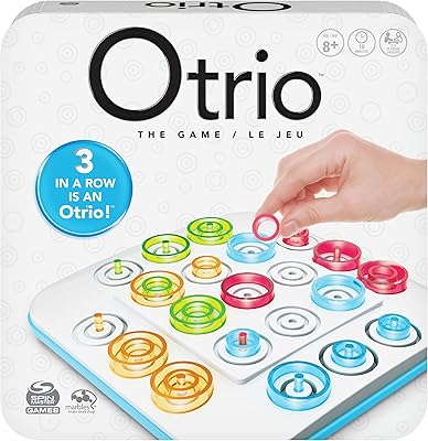 Jeu de société de stratégie otrio, pour adultes, familles et enfants à partir