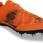 Chaussures de course zion spike-1 taille uk 4 (orange) modèle 130or04