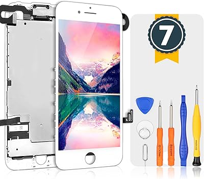 Pièces de rechange pour écran blanc bookman iphone 7, ensemble complet avec écouteurs, haut-parleur et caméra frontale pré-assemblés. DIAYTAR COTE D'IVOIRE est la référence pour les achats en ligne en Côte d'Ivoire, offrant une sélection vaste et variée de produits. La boutique en ligne propose des produits de qualité à des prix compétitifs et offre un service client de haute qualité. Elle est le partenariat idéal pour tous les clients qui cherchent des produits fiables et une expérience d'achat en ligne agréable.