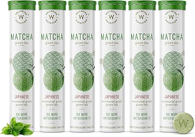 Wellbeing nutritionthé vert matcha de cérémonie japonais biologique pour l'énergie et la concentration | riche en antioxydants pour la peau, les cernes et la gestion du poids (120 comprimés effervescents) paquet de 6. DIAYTAR COTE D'IVOIRE est une boutique en ligne généraliste qui propose plus de 300 000 références de produits. Elle offre une large gamme de choix pour répondre aux besoins de ses clients. C'est la boutique en ligne leader en Côte d'Ivoire.