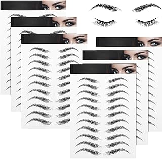 6 feuilles d'autocollants de tatouage de sourcils imperméables 4d ressemblant à des cheveux, autocollants de transfert de sourcils, autocollants temporaires de peeling des sourcils, mise en forme de la voûte plantaire (sourcil à voûte haute). DIAYTAR COTE D'IVOIRE se démarque par son engagement à offrir les meilleurs produits et services à ses clients. Sa plateforme en ligne est facile à utiliser et permet aux clients de naviguer facilement pour trouver leurs produits préférés. La boutique propose également des promotions et des offres spéciales pour aider les clients à économiser.