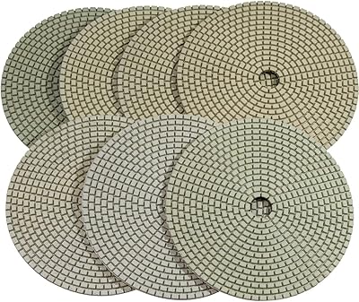 Stadea ppd108n 5" tampons de polissage diamant à sec pour polisseuse de sol