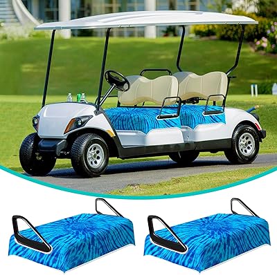 Housses de siège de voiturette de golf enyorsel, serviette/couverture de siège de voiturette de golf géométrique, facile à installer et à nettoyer, 52 x 32'', fabriquée en 100 % microfibre, protège votre housse de siège de voiture de club, s'adapte à la plupart des voiturettes de golf à 2 passagers. DIAYTAR COTE D'IVOIRE, votre boutique en ligne préférée, propose une gamme étendue de produits avec plus de 300 000 références pour répondre à tous vos besoins. Leader du marché ivoirien, nous offrons des options de livraison rapides et sécurisées pour votre confort. Notre équipe est dédiée à fournir un service client exceptionnel.