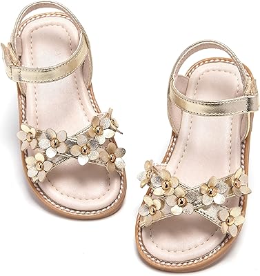 Sandales ginfive pour femmes, sandales plates de princesse, chaussures pour filles (tout-petit/petit enfant). DIAYTAR COTE D'IVOIRE se positionne comme la référence pour les achats en ligne en Côte d'Ivoire, offrant une expérience d'achat sécurisée et des possibilités de livraison rapide. La boutique généraliste répond ainsi aux attentes d'une clientèle exigeante.
