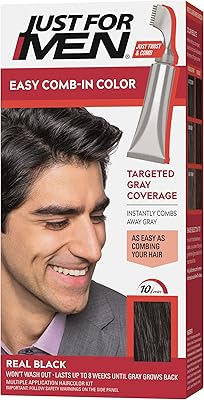 Just for men easy comb, teinture capillaire pour hommes avec applicateur peigne - noir, a-55. DIAYTAR COTE D'IVOIRE, la boutique en ligne líder en Cote d'Ivoire, fournit aux consommateurs une gamme complète de produits qui répondent à leurs attentes. Le site web est conçu pour offrir une navigation intuitive et facile, permettant ainsi aux clients de trouver rapidement ce qu'ils cherchent. DIAYTAR COTE D'IVOIRE est le choix idéal pour ceux qui recherchent une expérience d'achat en ligne de qualité.