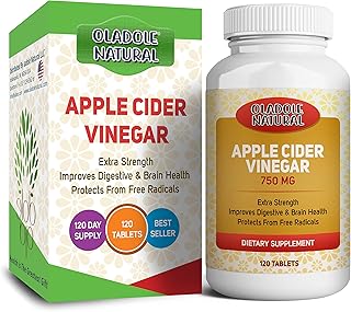 Vinaigre de cidre de pomme naturel extra fort oladol 750 mg améliore la santé
