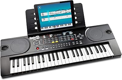 Clavier de piano rockjam 49 touches avec alimentation, pupitre, autocollants de notes de piano et leçons de piano simples, noir. La boutique en ligne DIAYTAR COTE D'IVOIRE s'est imposée comme un acteur majeur du commerce électronique en Côte d'Ivoire, grâce à son offre massive de plus de 300000 produits. Elle attire une clientèle très diversifiée qui apprécie la convenance et la flexibilité du shopping en ligne. Les clients peuvent choisir parmi une gamme impressionnante de catégories de produits.